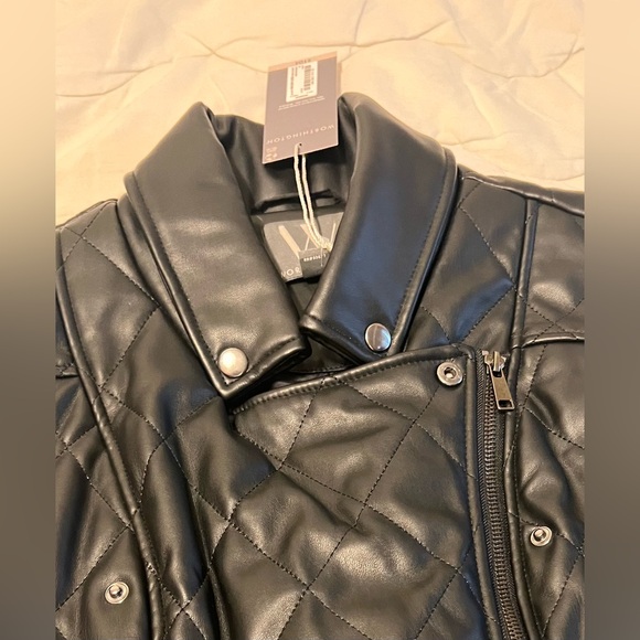 NWT Worthington Quilted Plush Zipper Jacket - size 1X - Picture 6 of 7